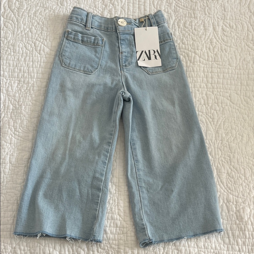 NWT Zara jeans with adjustable waist